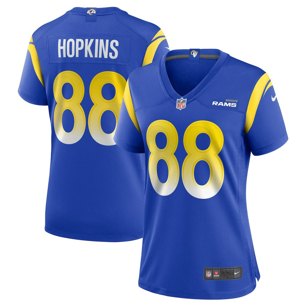 Brycen Hopkins Los Angeles Rams Women's Game Jersey - Royal Jerseys