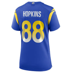 Brycen Hopkins Los Angeles Rams Women's Game Jersey - Royal Jerseys