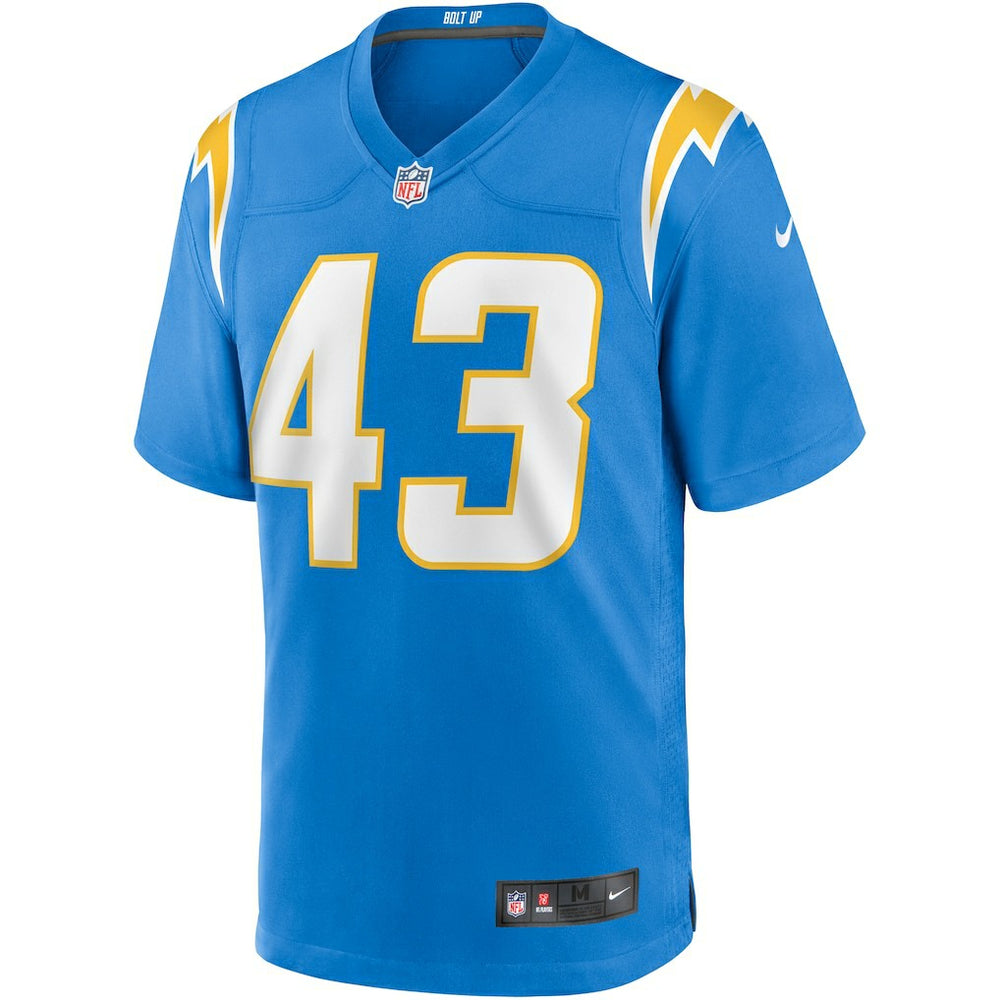 Michael Davis Los Angeles Chargers Game Jersey - Powder Blue Jerseys
