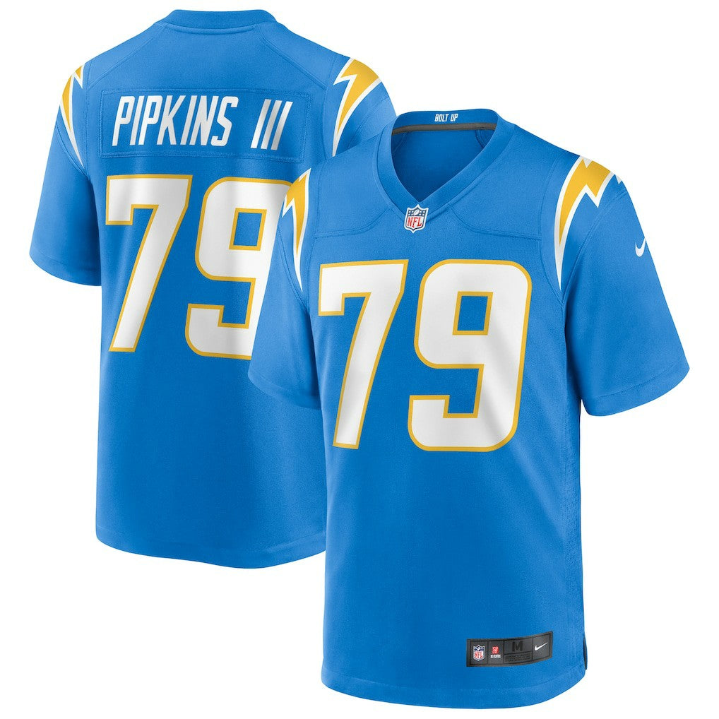 Trey Pipkins III Los Angeles Chargers Game Jersey - Powder Blue Jerseys