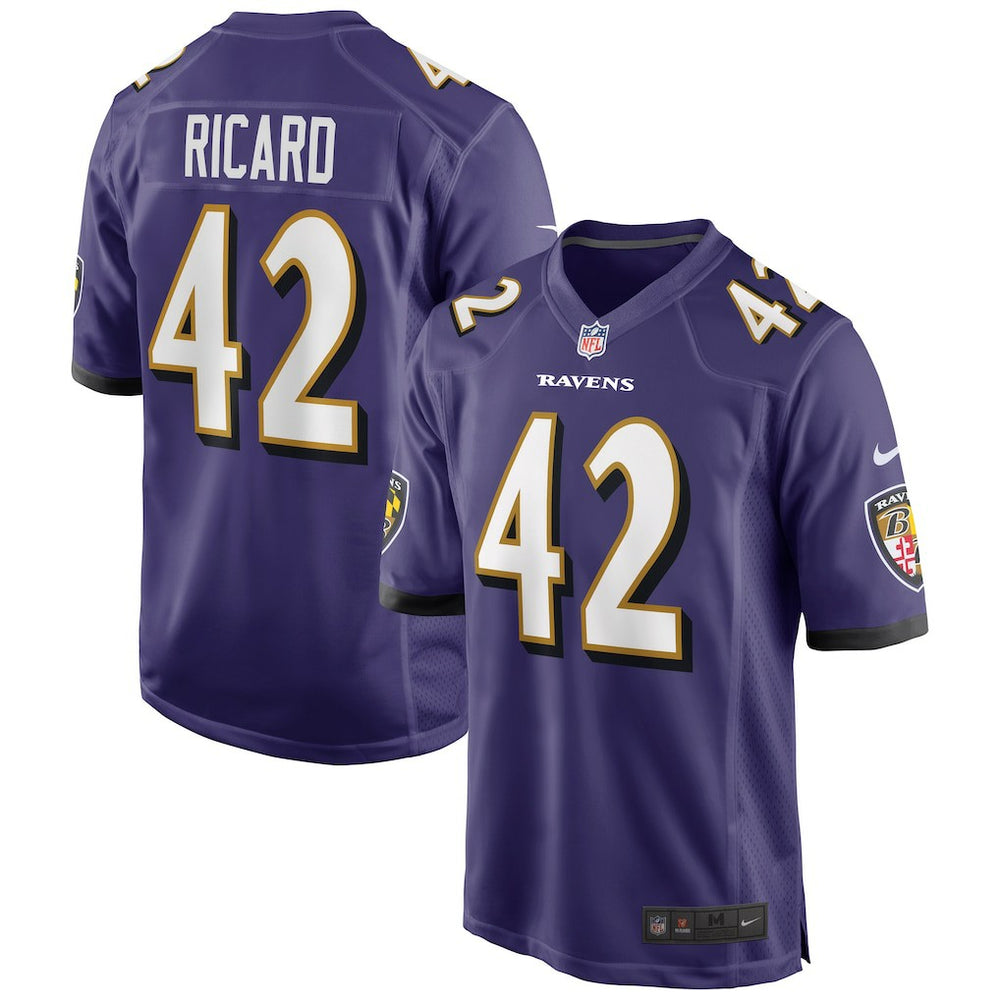 Patrick Ricard Baltimore Ravens Game Jersey - Purple Jerseys