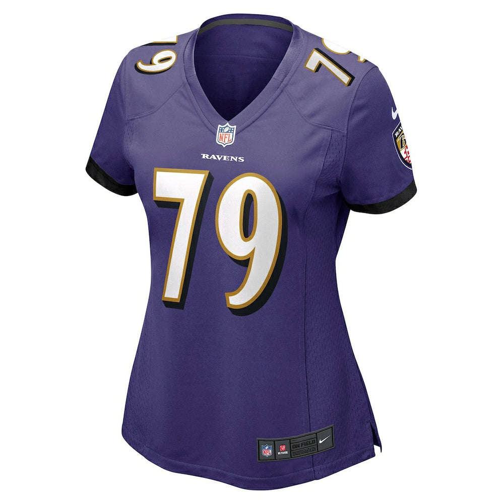 Ronnie Stanley Baltimore Ravens Women's Game Jersey - Purple Jerseys