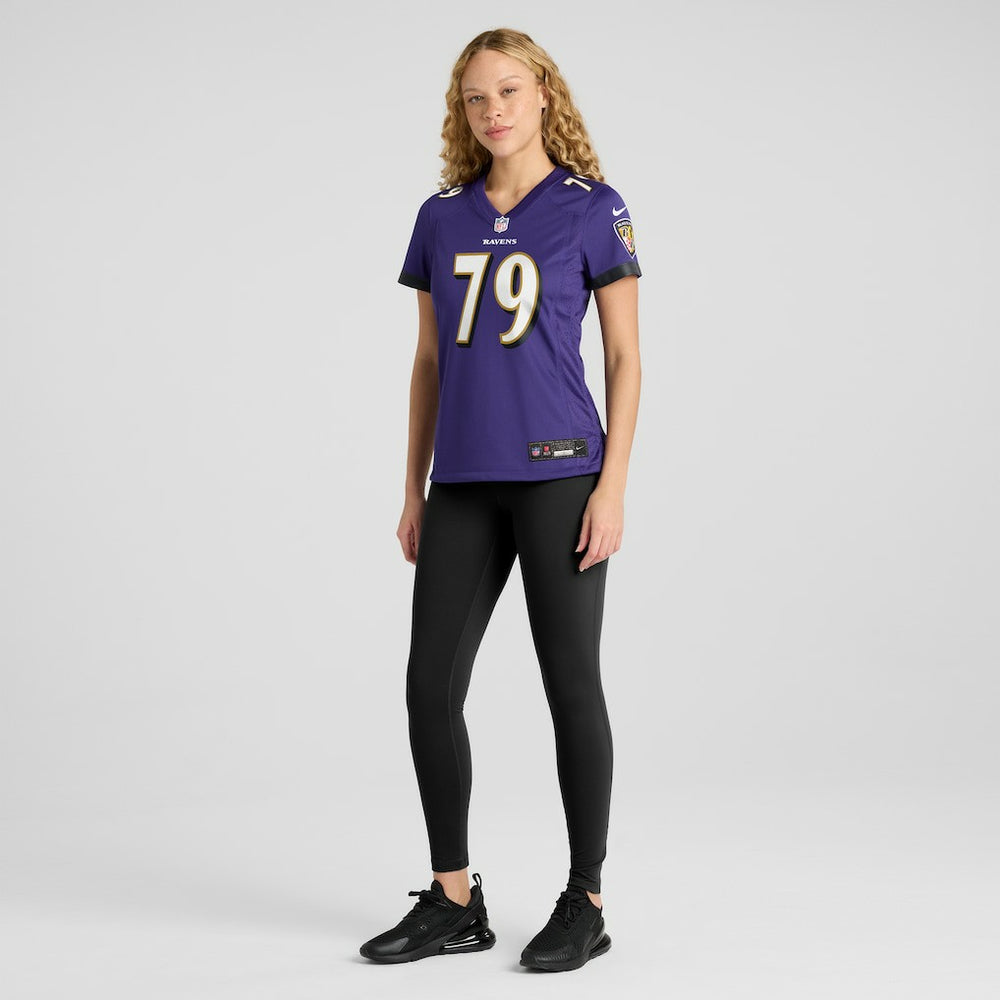 Ronnie Stanley Baltimore Ravens Women's Game Jersey - Purple Jerseys