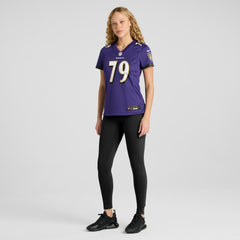 Ronnie Stanley Baltimore Ravens Women's Game Jersey - Purple Jerseys
