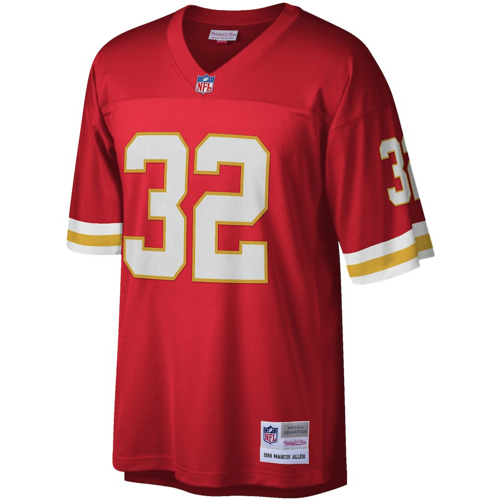 Marcus Allen Kansas City Chiefs Legacy Replica Jersey - Red Jerseys