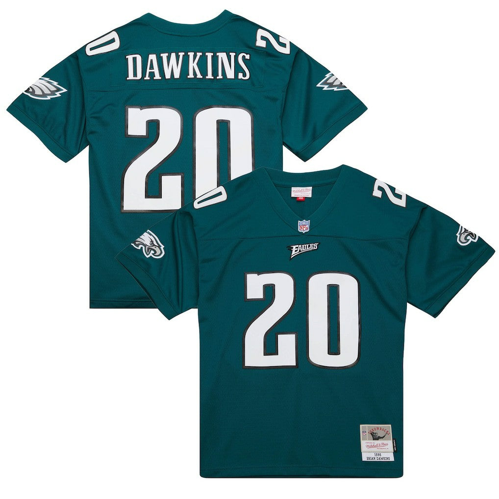 Brian Dawkins Philadelphia Eagles Legacy Replica Jersey - Green Jerseys