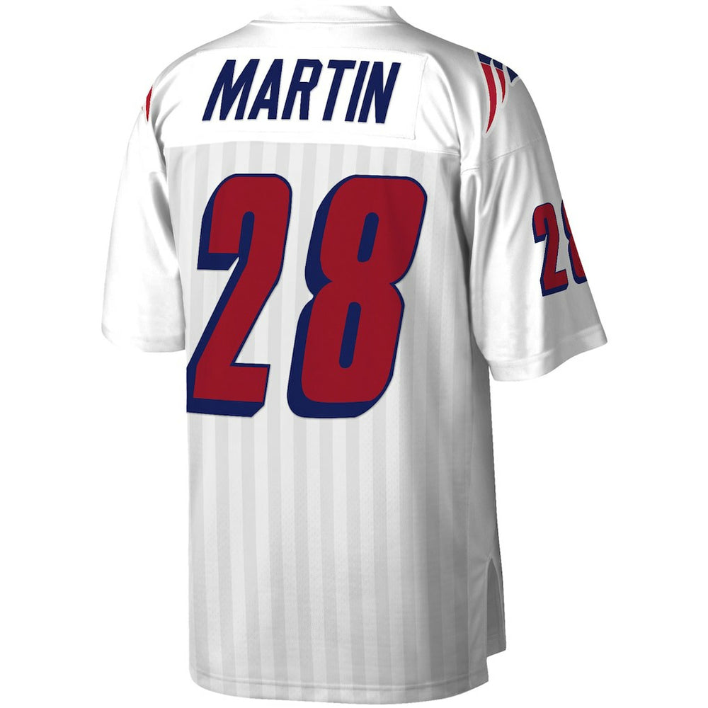 Curtis Martin New England Patriots Legacy Replica Jersey - White Jerseys
