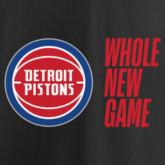 Detroit Pistons Whole New Game Team T-Shirt Black