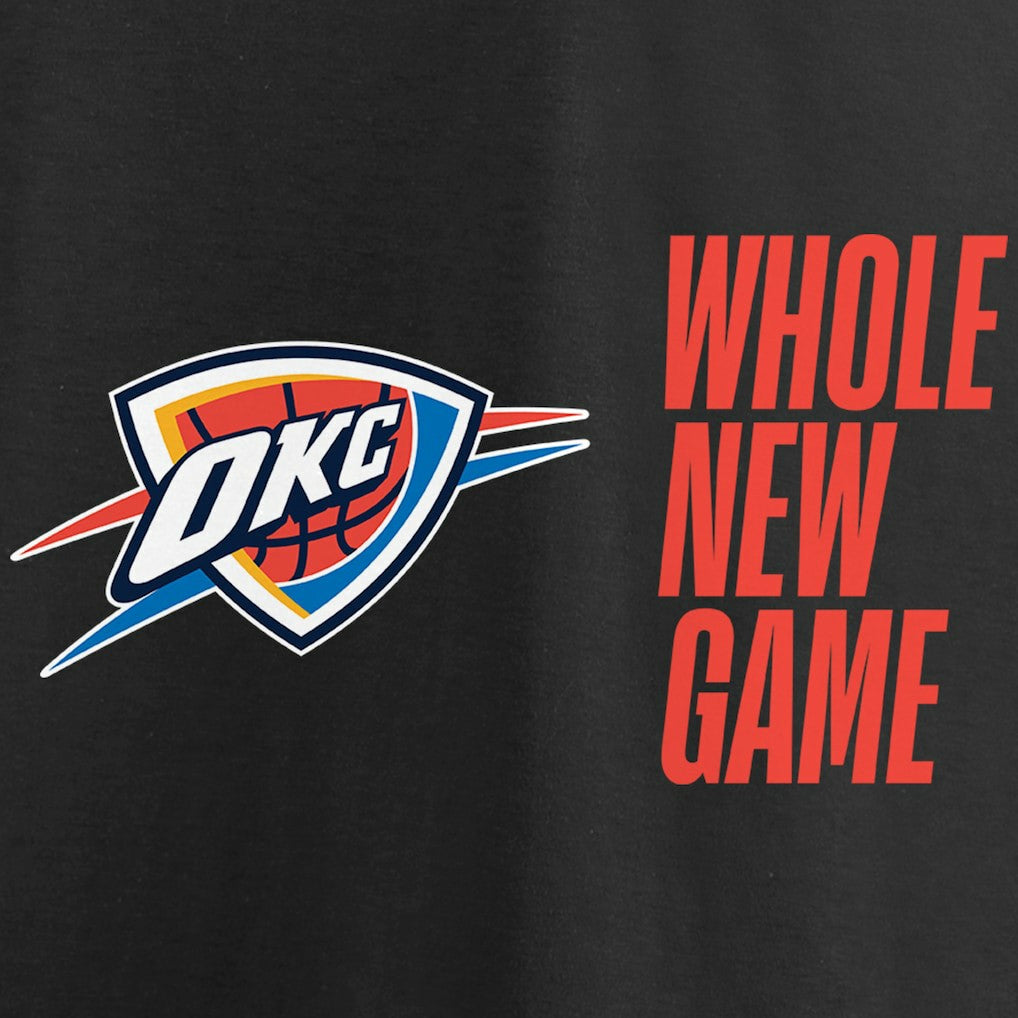 Oklahoma City Thunder Whole New Game Team T-Shirt Black outlet