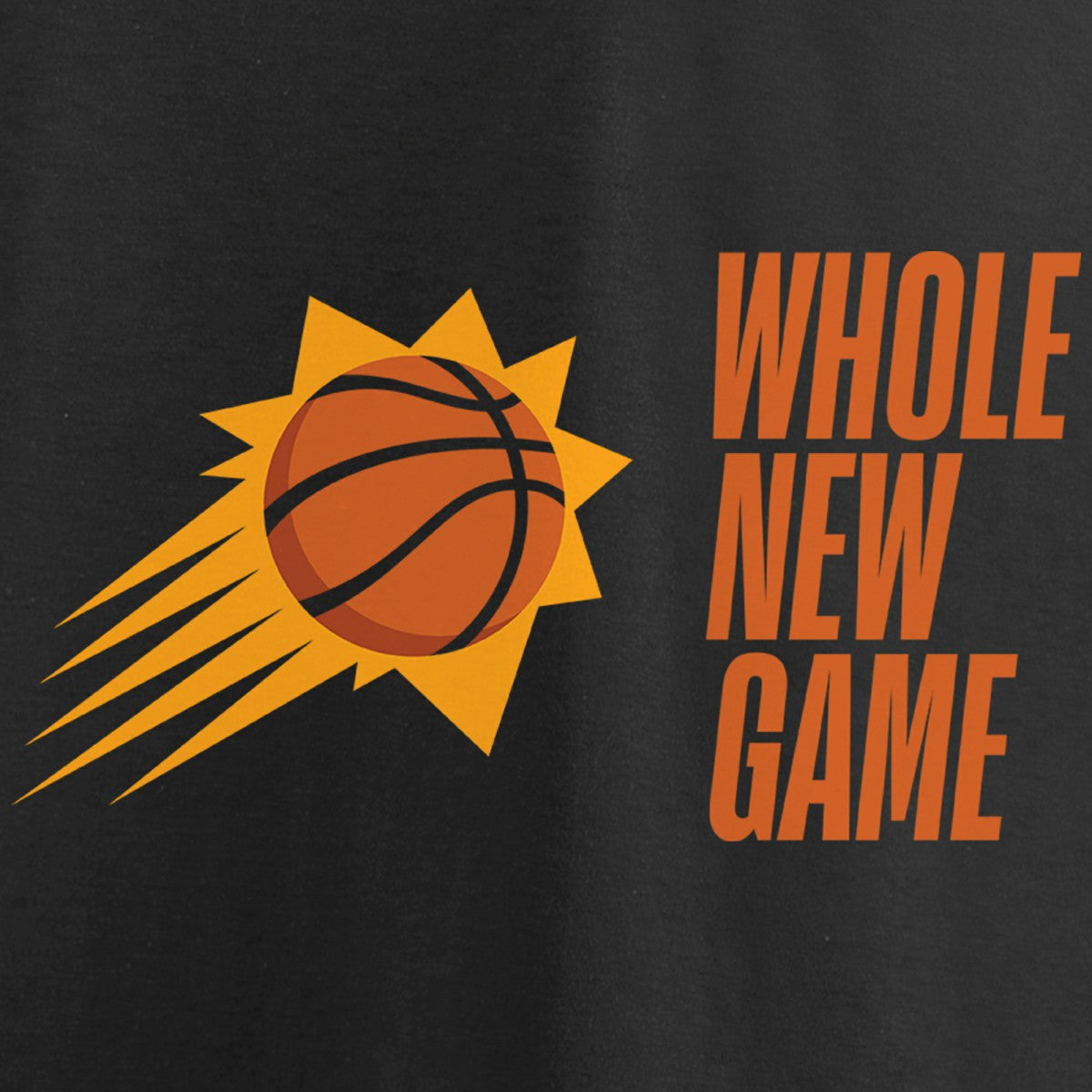 Phoenix Suns Whole New Game Team T-Shirt Black