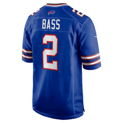 Tyler Bass Buffalo Bills Game Player Jersey - Royal Jerseys