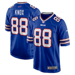 Dawson Knox Buffalo Bills Game Player Jersey - Royal Jerseys