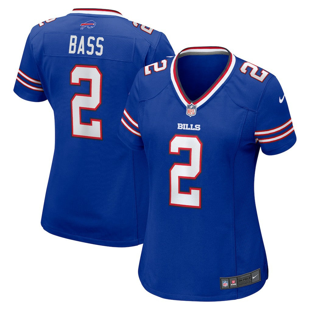 Tyler Bass Buffalo Bills Women's Game Jersey - Royal Jerseys