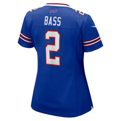 Tyler Bass Buffalo Bills Women's Game Jersey - Royal Jerseys