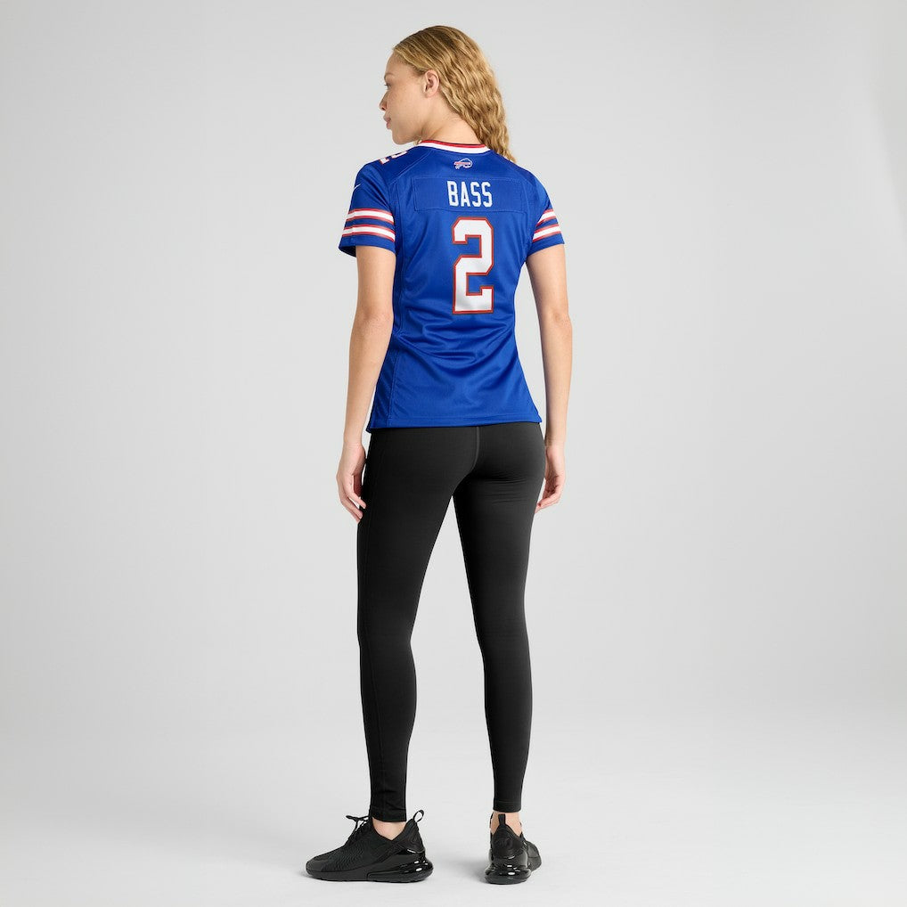 Tyler Bass Buffalo Bills Women's Game Jersey - Royal Jerseys