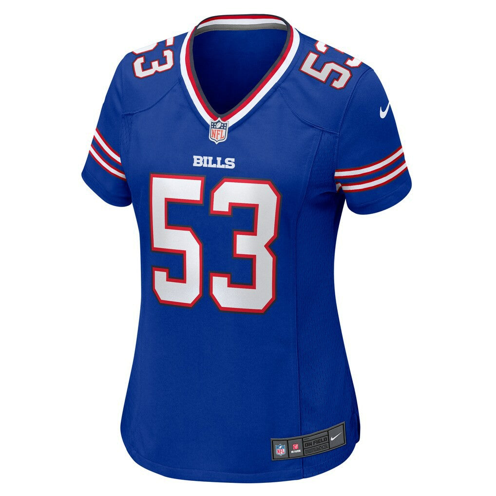 Tyrel Dodson Buffalo Bills Women's Game Jersey - Royal Jerseys