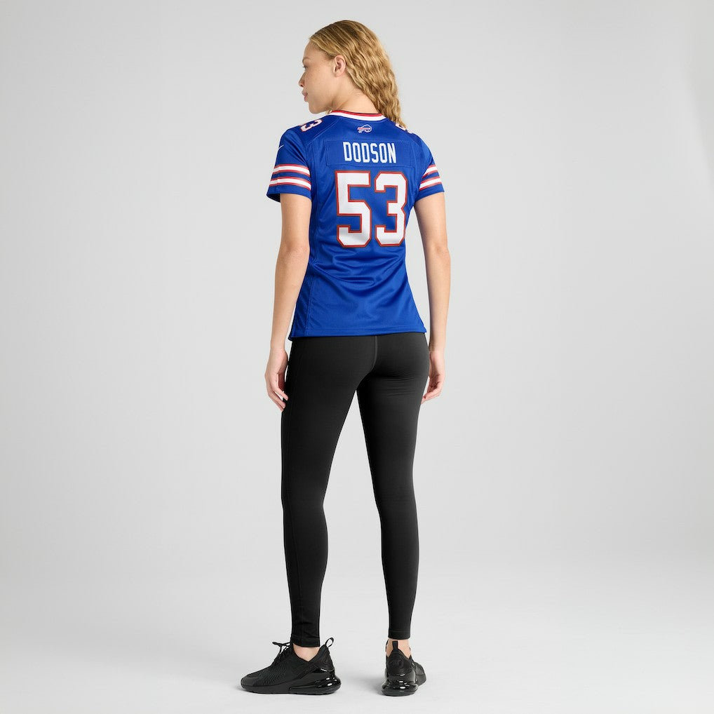 Tyrel Dodson Buffalo Bills Women's Game Jersey - Royal Jerseys