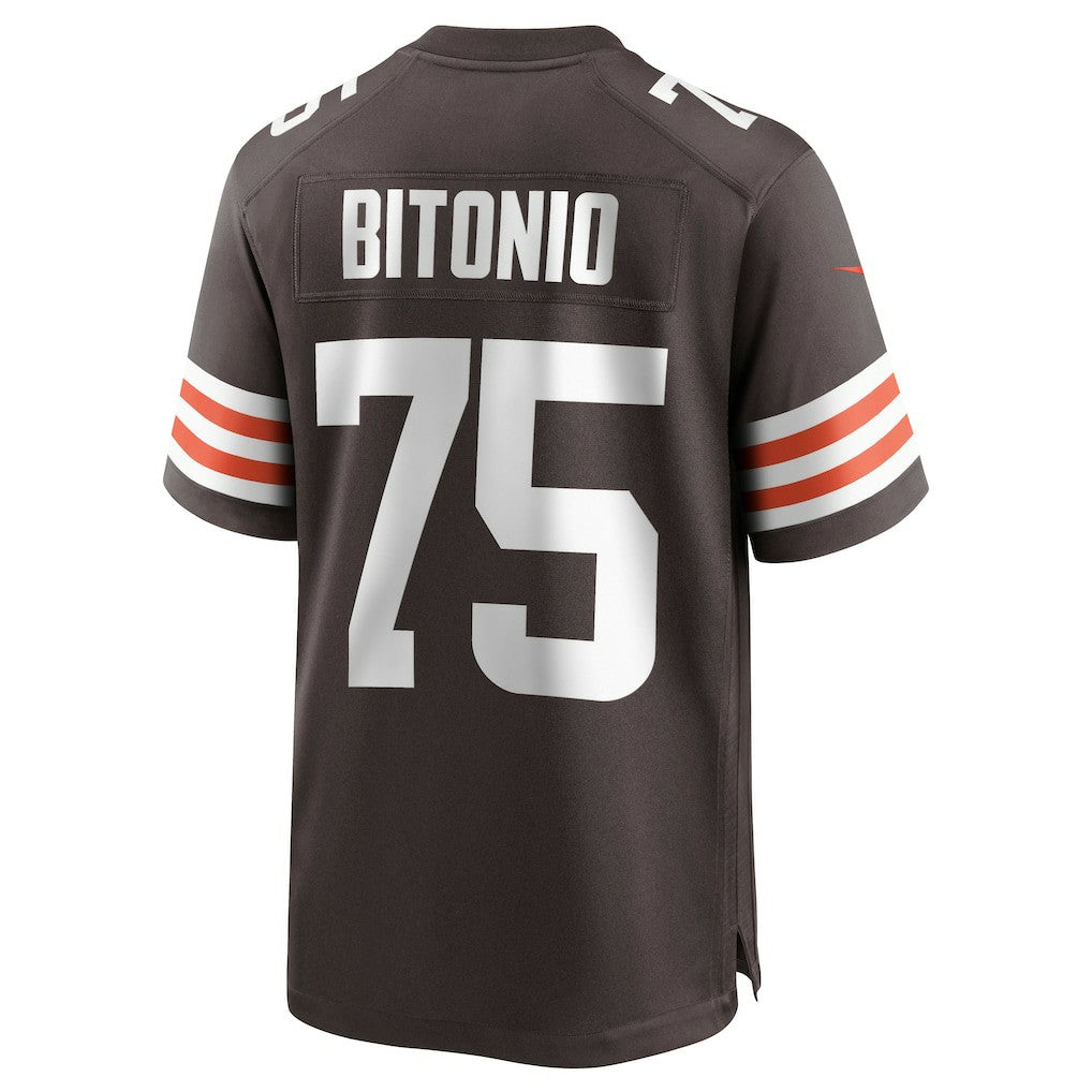 Joel Bitonio Cleveland Browns Game Jersey - Brown Jerseys