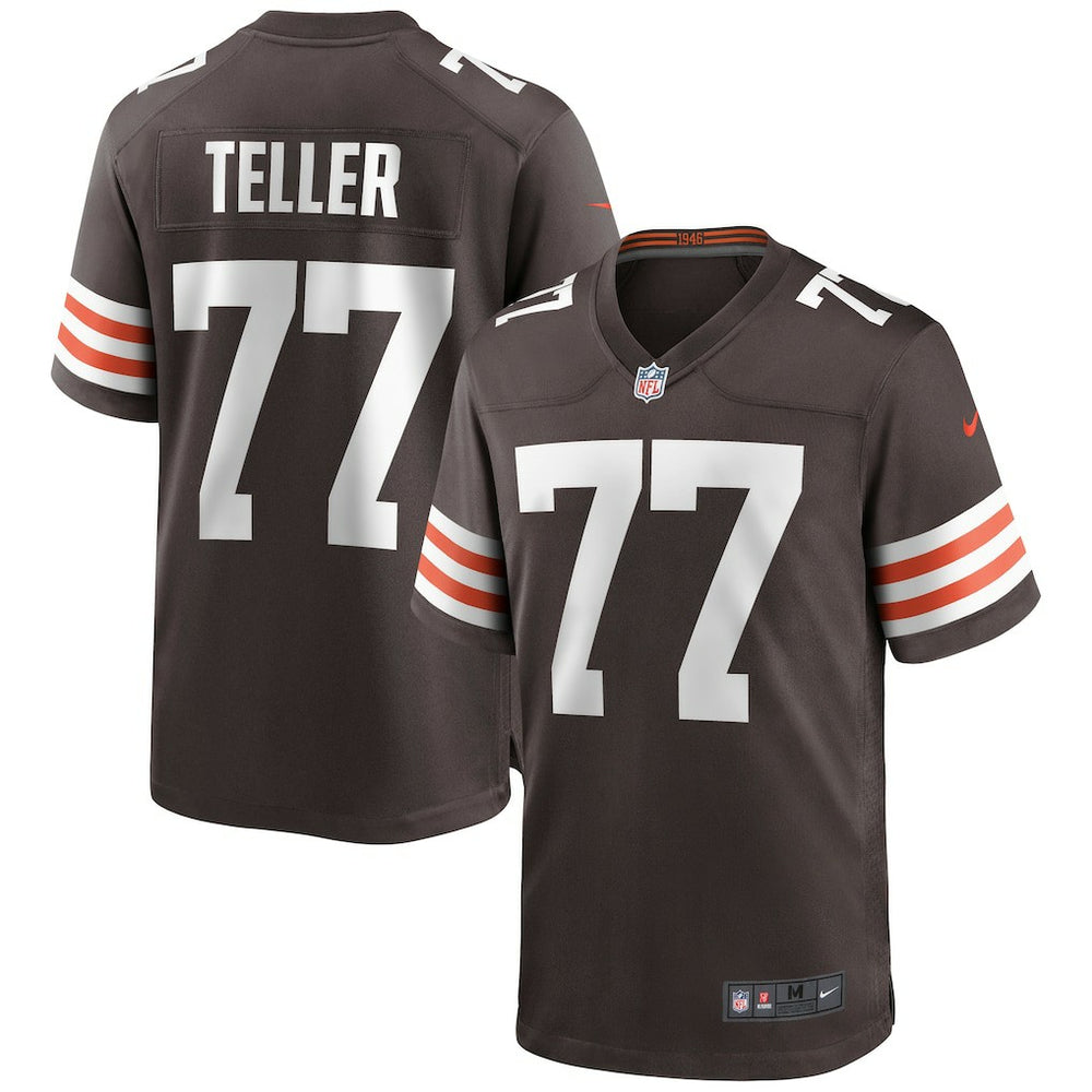 Wyatt Teller Cleveland Browns Game Jersey - Brown Jerseys