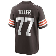 Wyatt Teller Cleveland Browns Game Jersey - Brown Jerseys