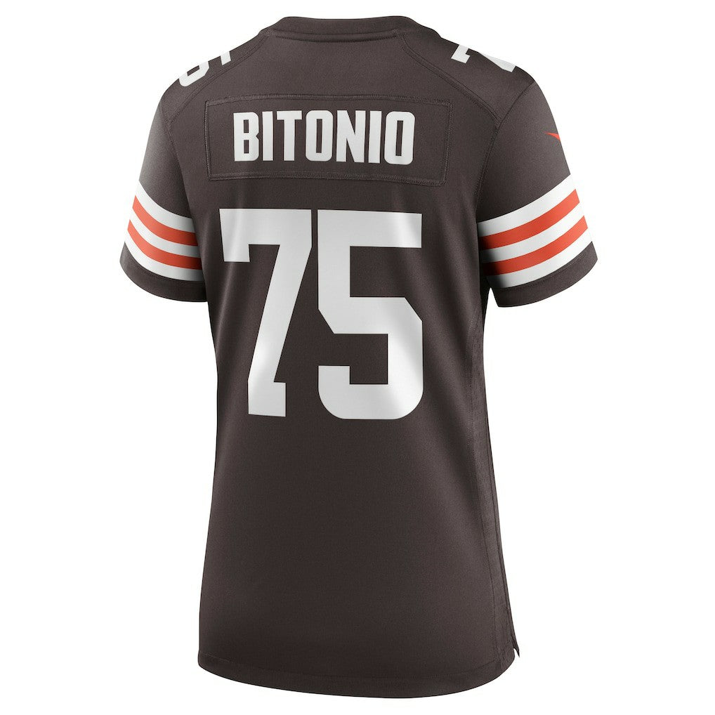 Joel Bitonio Cleveland Browns Women's Game Jersey - Brown Jerseys