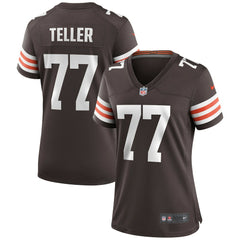 Wyatt Teller Cleveland Browns Women's Game Jersey - Brown Jerseys