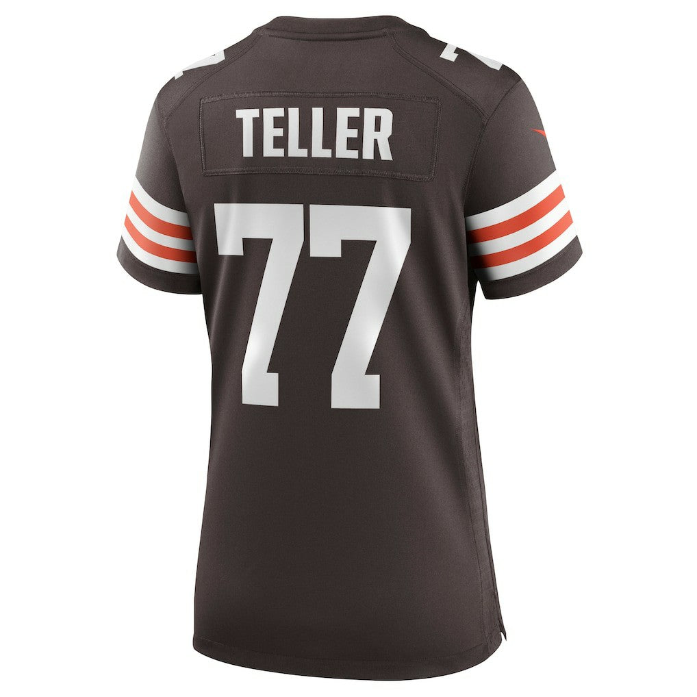 Wyatt Teller Cleveland Browns Women's Game Jersey - Brown Jerseys