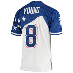 Steve Young NFC 1994 Pro Bowl Authentic Jersey - White/Blue Jerseys