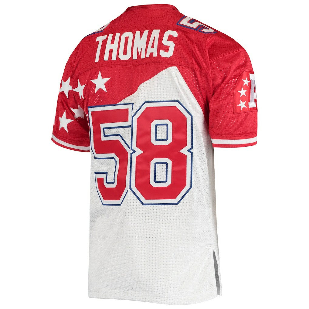 Derrick Thomas AFC 1995 Pro Bowl Authentic Jersey - White/Red Jerseys
