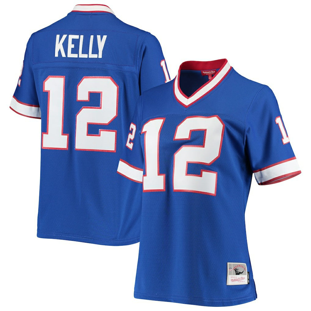 Jim Kelly Buffalo Bills Women's 1990 Legacy Replica Jersey - Royal Jerseys