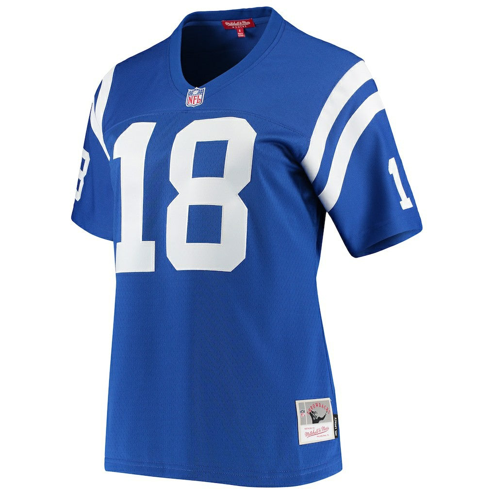 Peyton Manning Indianapolis Colts Women's 1998 Legacy Replica Jersey - Royal Jerseys