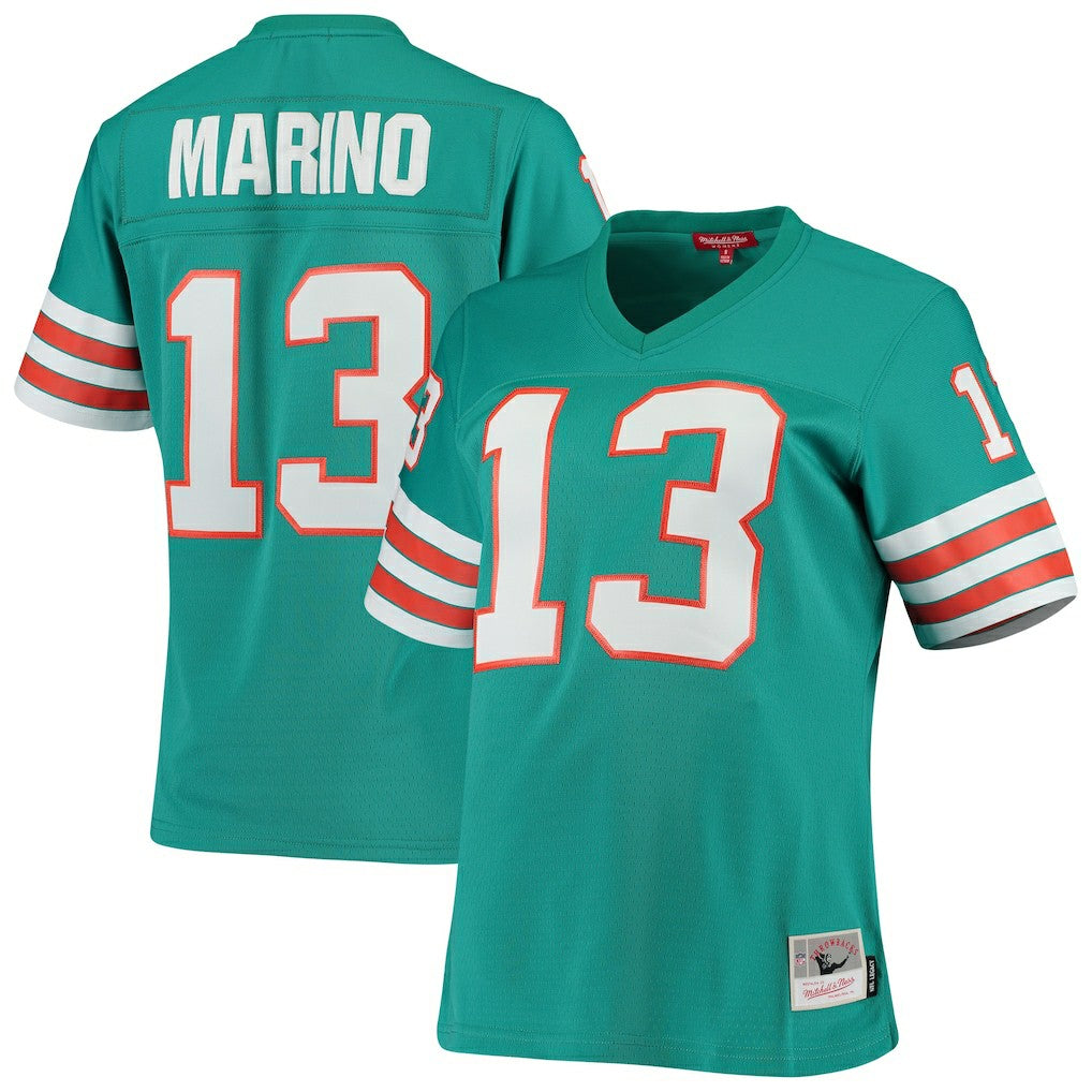 Dan Marino Miami Dolphins Women's 1984 Legacy Replica Jersey - Aqua Jerseys