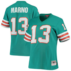 Dan Marino Miami Dolphins Women's 1984 Legacy Replica Jersey - Aqua Jerseys
