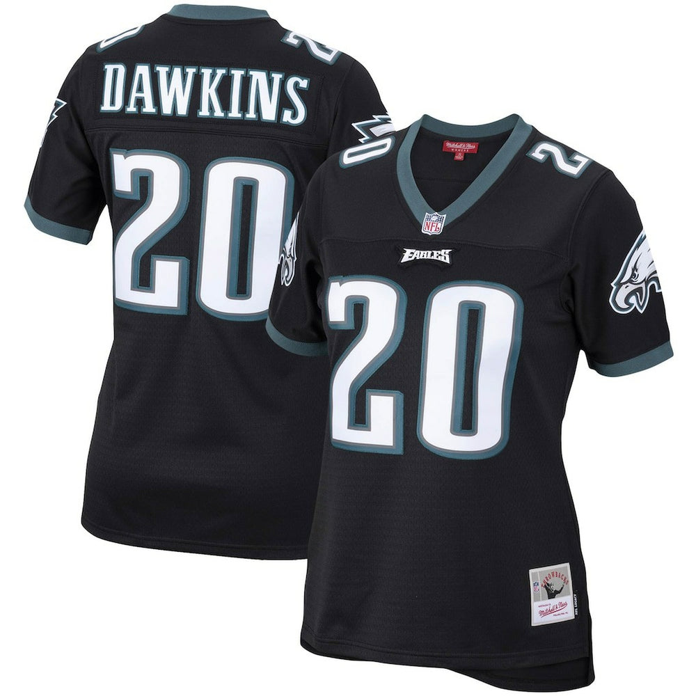 Brian Dawkins Philadelphia Eagles Women's Legacy Replica Team Jersey - Black Jerseys