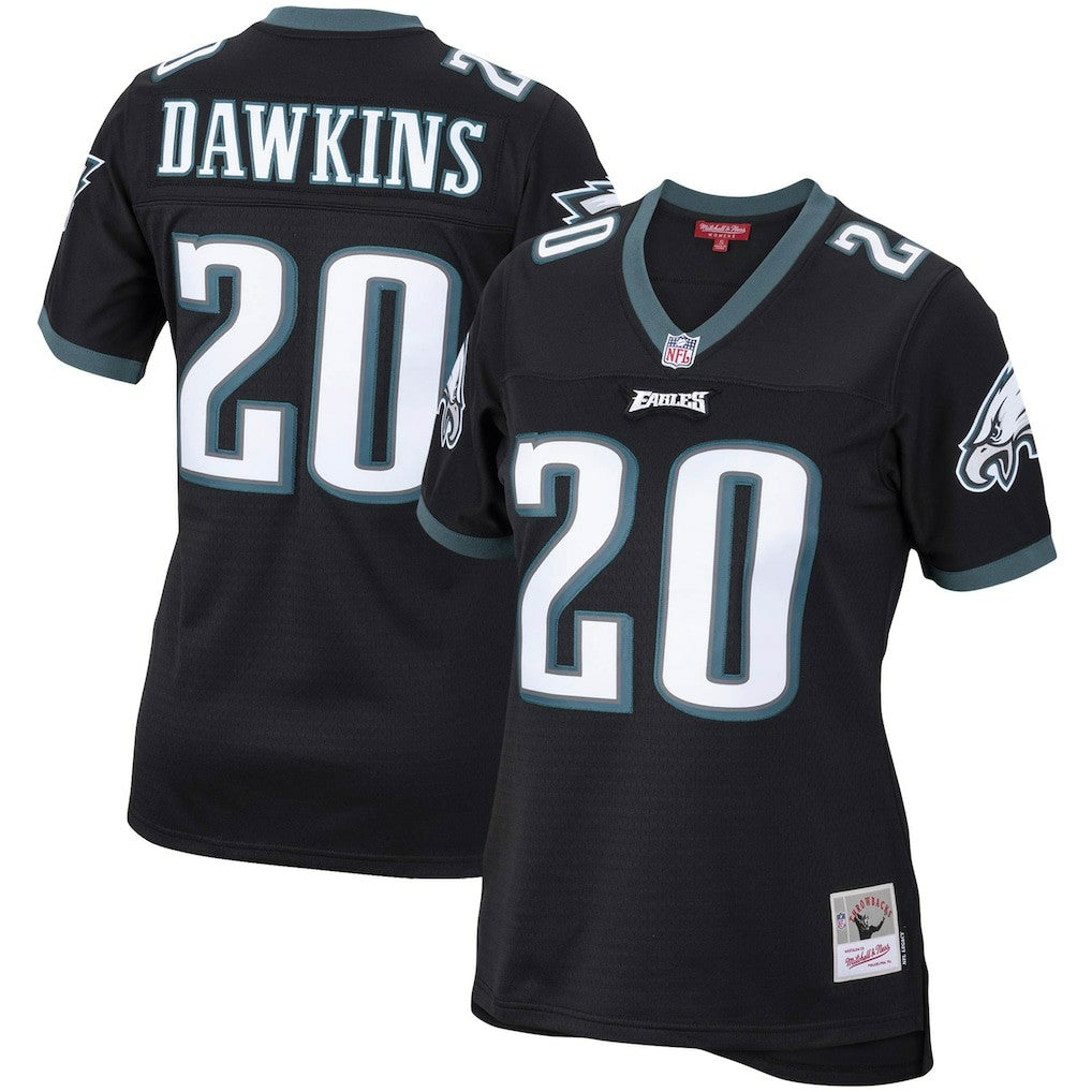 Brian Dawkins Philadelphia Eagles Women's Legacy Replica Team Jersey - Black Jerseys