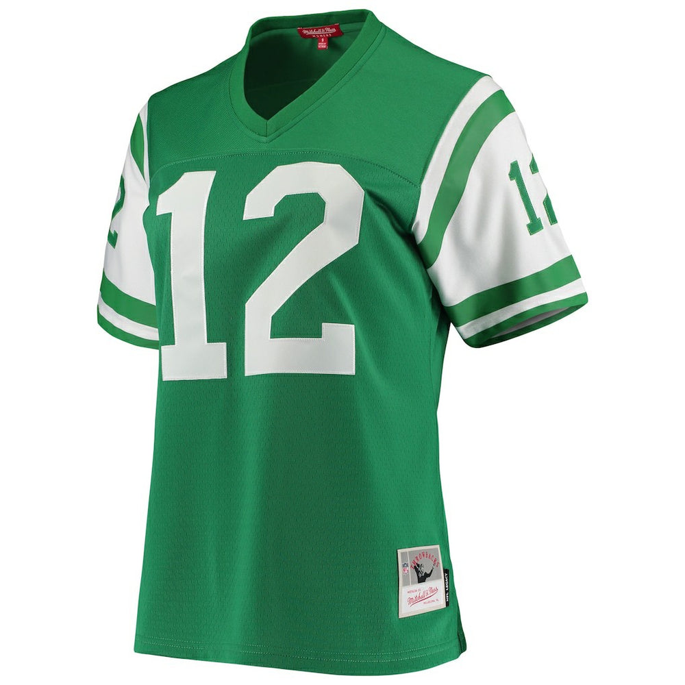 Joe Namath New York Jets Women's 1969 Legacy Replica Jersey - Green Jerseys