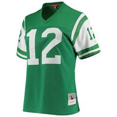 Joe Namath New York Jets Women's 1969 Legacy Replica Jersey - Green Jerseys
