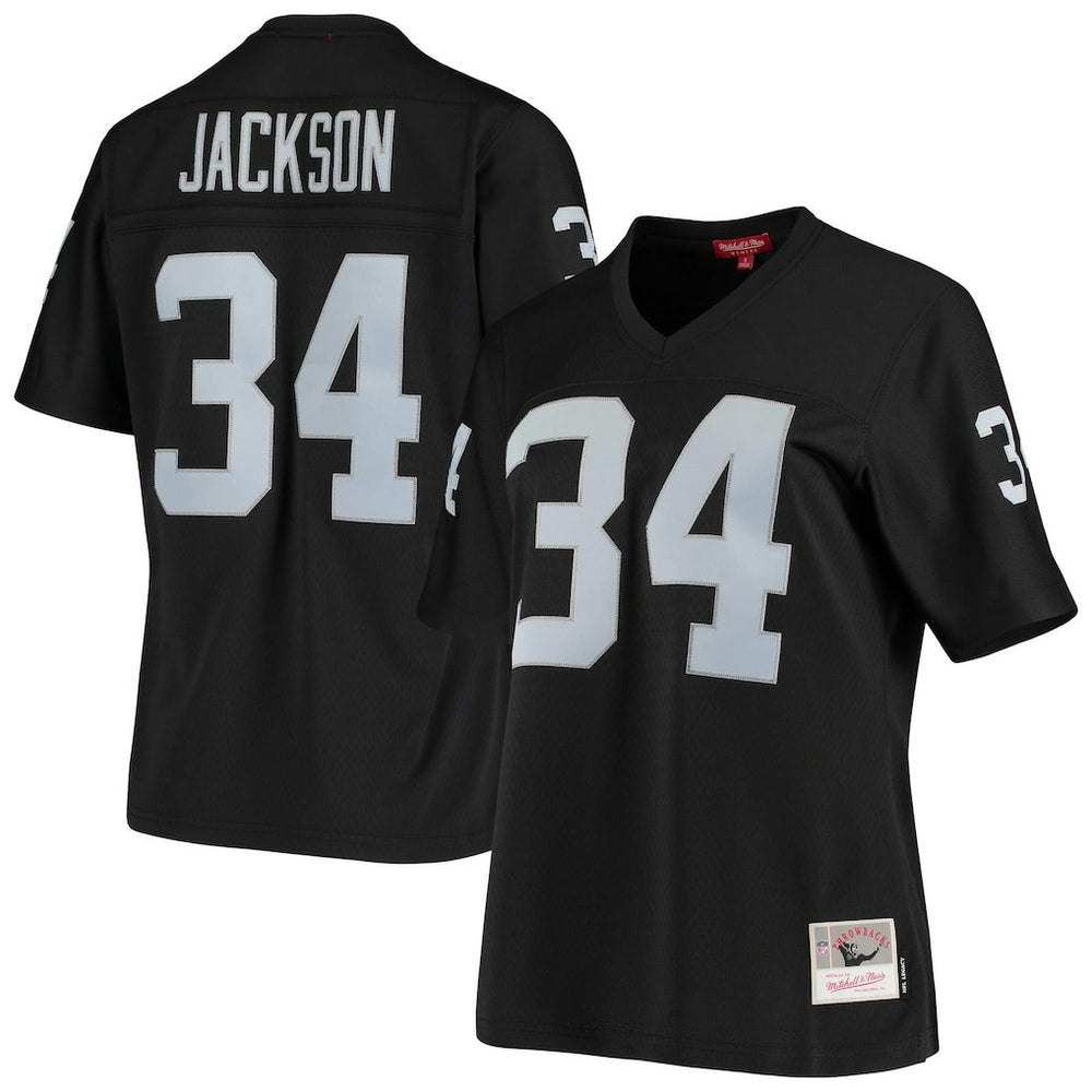 Bo Jackson Las Vegas Raiders Women's 1988 Legacy Replica Jersey - Black Jerseys