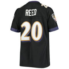 Ed Reed Baltimore Ravens Women's Legacy Replica Team Jersey - Black Jerseys