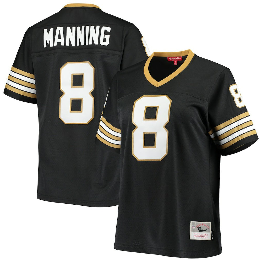 Archie Manning New Orleans Saints Women's 1979 Legacy Replica Jersey - Black Jerseys