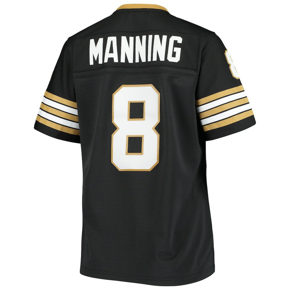 Archie Manning New Orleans Saints Women's 1979 Legacy Replica Jersey - Black Jerseys