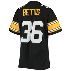 Jerome Bettis Pittsburgh Steelers Women's 1996 Legacy Replica Jersey - Black Jerseys