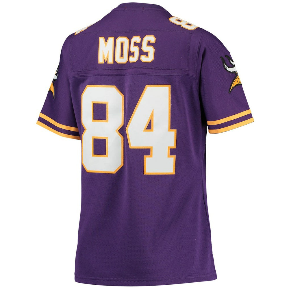 Randy Moss Minnesota Vikings Women's Legacy Replica Team Jersey - Purple Jerseys