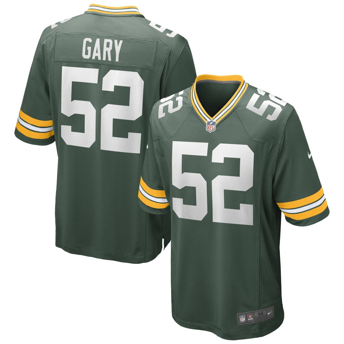 Rashan Gary Green Bay Packers Game Jersey - Green Jerseys
