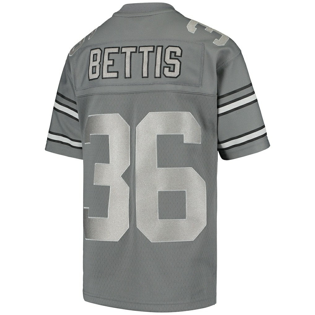 Jerome Bettis Pittsburgh Steelers Youth 1996 Retired Player Metal Replica Jersey - Charcoal Jerseys