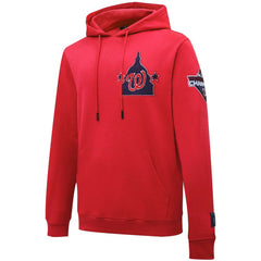 Washington Nationals Pro Standard Logo Pullover Hoodie - Red Hoodies