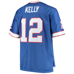 Jim Kelly Buffalo Bills Big & Tall 1990 Retired Player Replica Jersey - Royal Jerseys