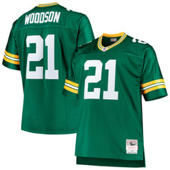 Charles Woodson Green Bay Packers Big & Tall 2010 Retired Player Replica Jersey - Green Jerseys