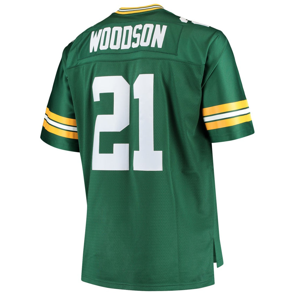 Charles Woodson Green Bay Packers Big & Tall 2010 Retired Player Replica Jersey - Green Jerseys