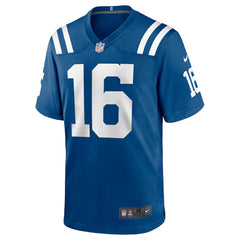 Ashton Dulin Indianapolis Colts Game Jersey - Royal Jerseys